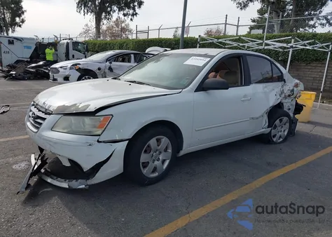 2009 Hyundai Sonata Gls из США, поврежденный, VIN 5NPET46C19H486808
